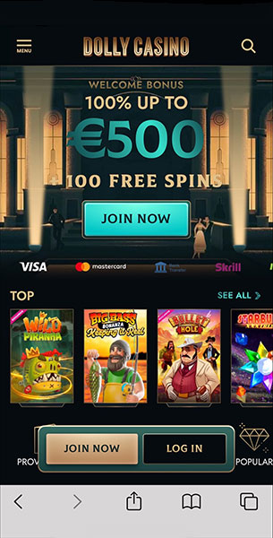 Mobile Screenshot image #1 for Dolly Casino