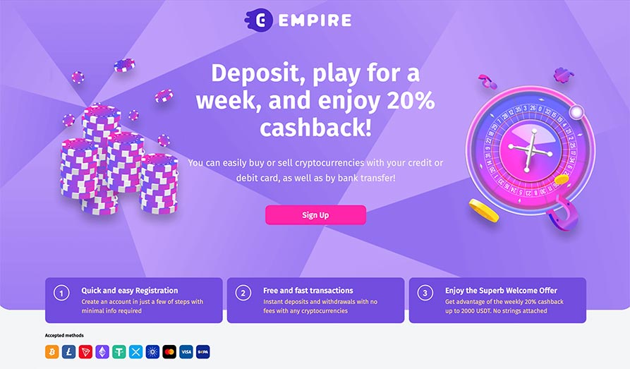 Screenshot image #2 for Empire io Casino
