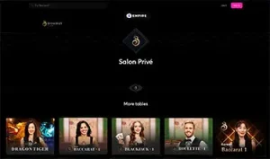 Bombay Salon Prive, Empire IO - CryptoLists.com Salon Prive at Empire Casino IO