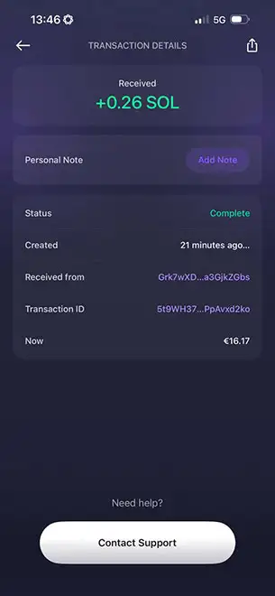 Received