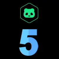 Number Five and the Bet Panda IO logo