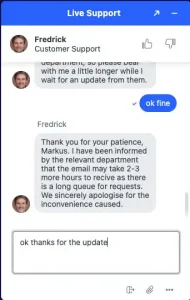 Frumzi live chat