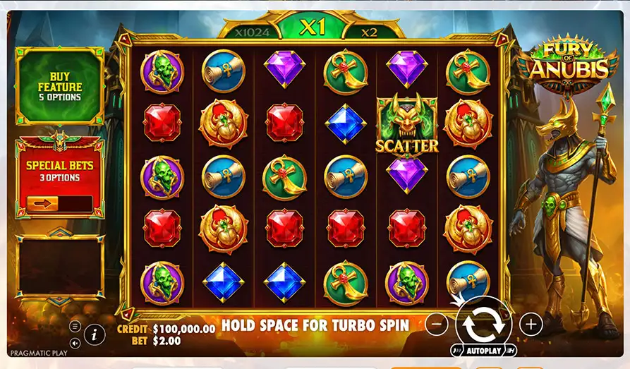 Fury of Anubis screenshot