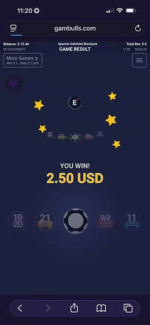 Gambulls mobile screenshot #3 Mobile Screenshot image #3 for Gambulls