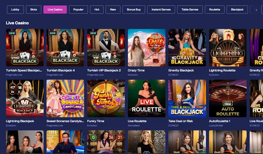 God of Wins look and feel Landscape screenshot image #1 for God of Wins Casino