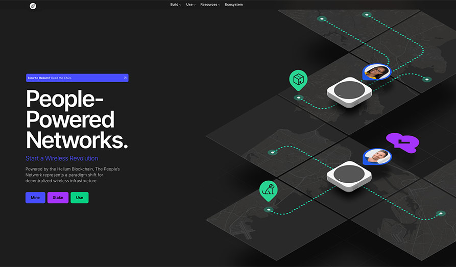 Helium Startpage