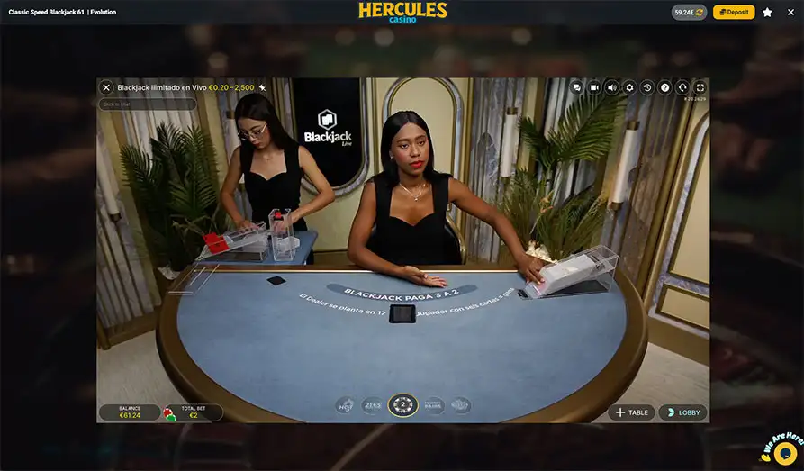 Landscape screenshot image #1 for Hercules Casino