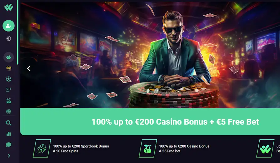 Hiperwin home Main screenshot image for Hiper Win Casino