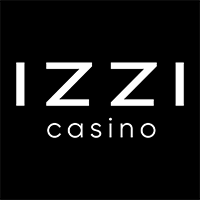 Izzi Casino Black Background Logo
