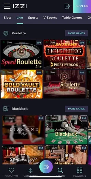 Mobile Screenshot image #4 for Izzi Casino