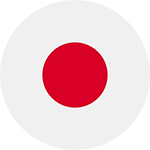 Japan - Rund flagg