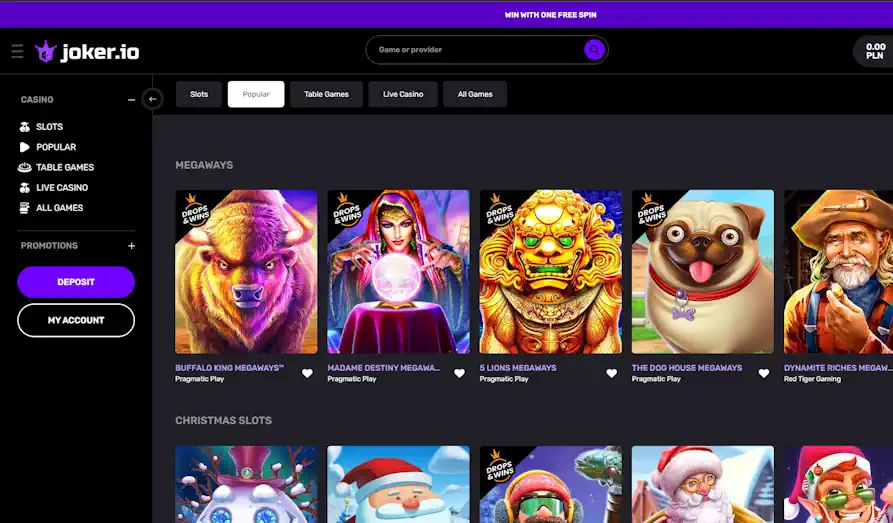 Joker IO games Landscape screenshot image #1 for Joker IO