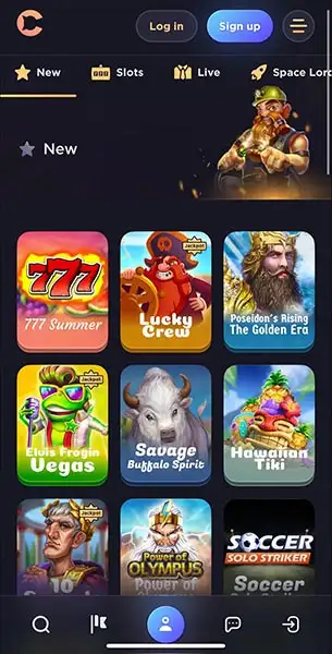 Top instant games at new Kas Casino