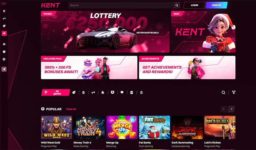 Main screenshot image for Kent Casino