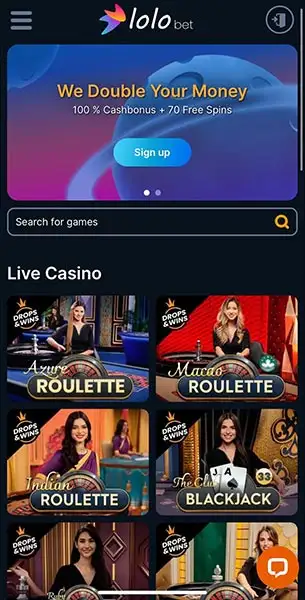 Mobile Screenshot image #3 for Lolo Bet