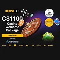 LoonieBet Bitcoin casino - 50 extra spins