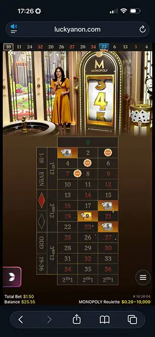 Lucky Anon Casino mobile screenshot #3 Mobile Screenshot image #3 for Lucky Anon Casino