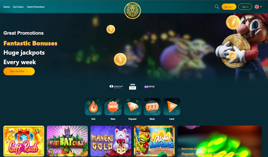 Screenshot image #1 for Lucky Bay Casino