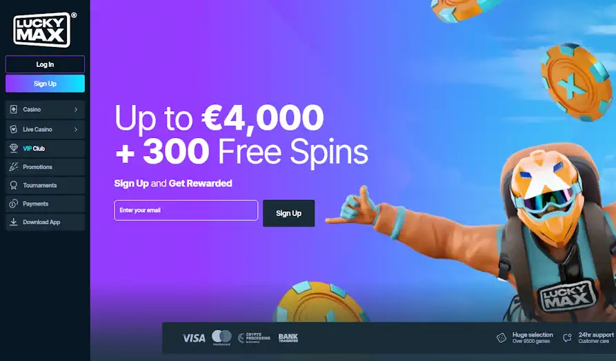Main screenshot image for Lucky Max
