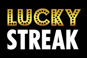 Lucky Streak Live - Logo with black background