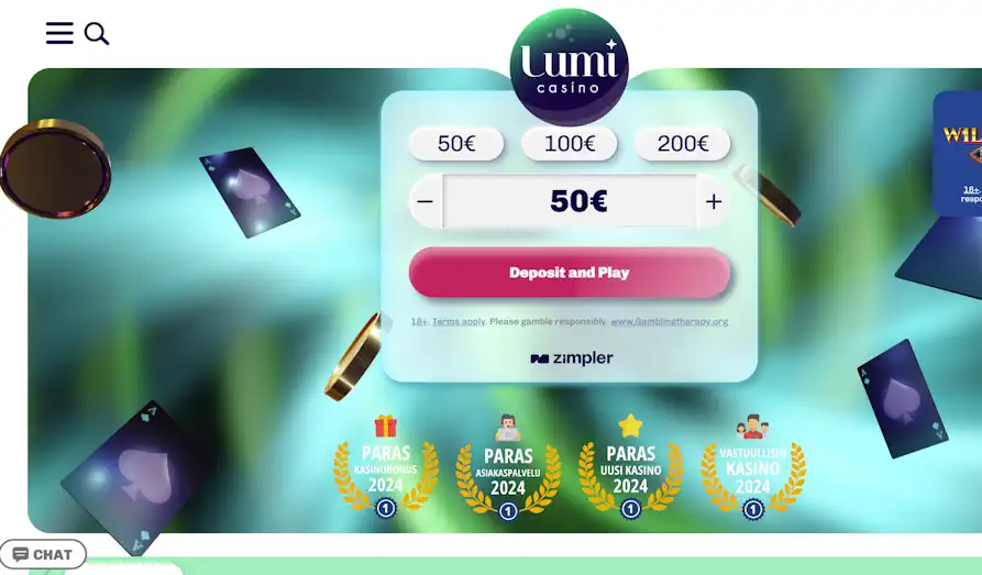 Main screenshot image for Lumi Casino