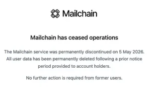 mainchain-ceased-operations - CryptoLists.com mainchain ceased operations