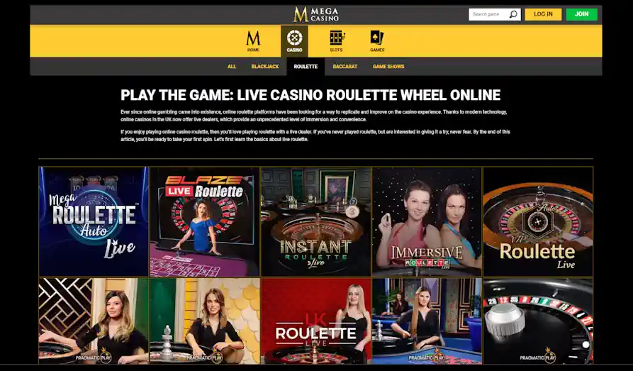 Screenshot image #2 for Mega Casino