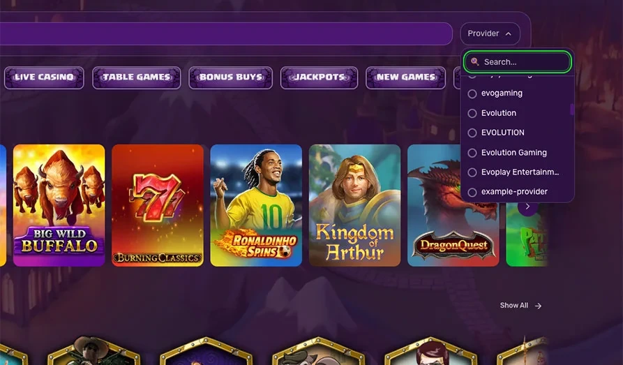 Menu duplicate provider issues