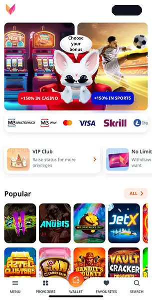 Monro Casino mobile screenshot #1 Mobile Screenshot image #1 for Monro Casino