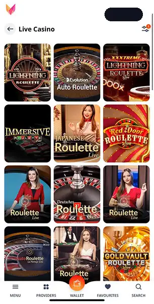 Monro Casino mobile screenshot #4 Mobile Screenshot image #4 for Monro Casino