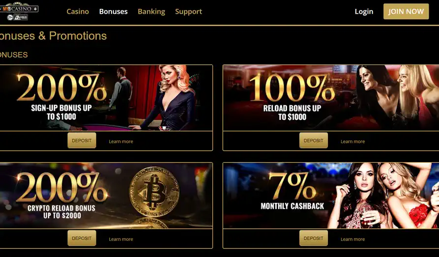Screenshot image #2 for MYB Casino