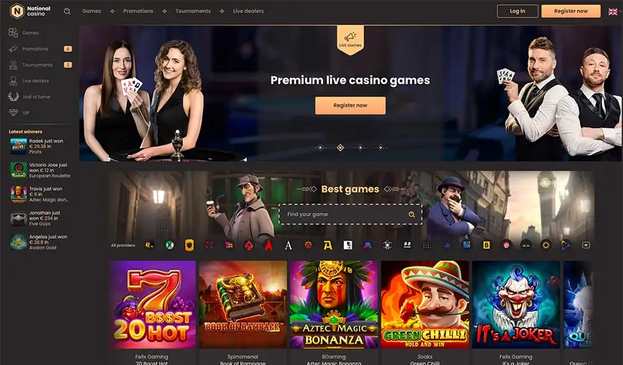 Main screenshot image for National Casino
