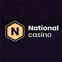 National Casino dark logo