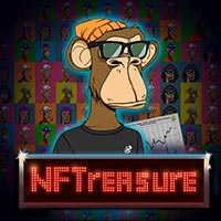 NFTreasures online slot from Zillion Games