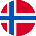 Norway - round flag