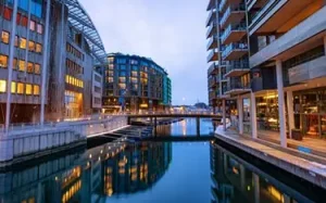 Oslo harbour, Norway - CryptoLists.com Oslo harbour in the evening