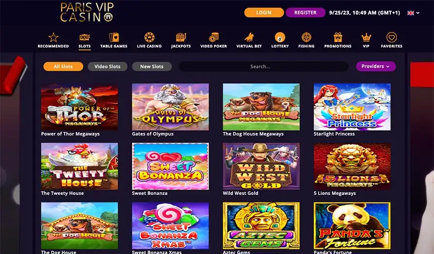 Screenshot image #3 for Paris VIP Casino