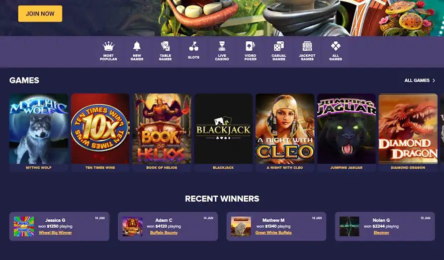 Screenshot image #3 for Payday Casino