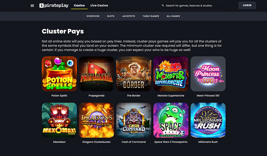Screenshot image #2 for Pirate Play Casino