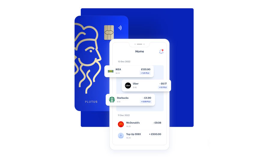 Plutus Crypto Card screenshot