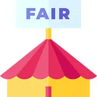 Fair tent icon