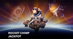 Rocket Chimp Jackpot logo