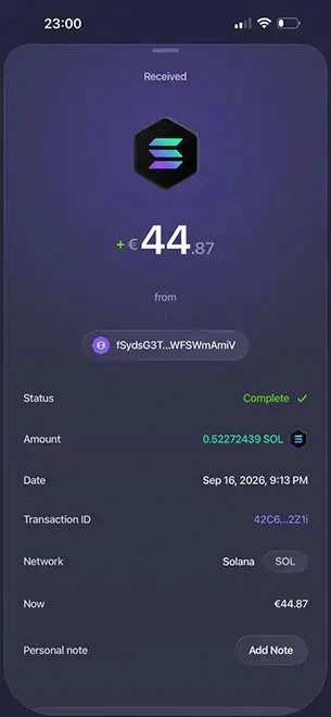 Received