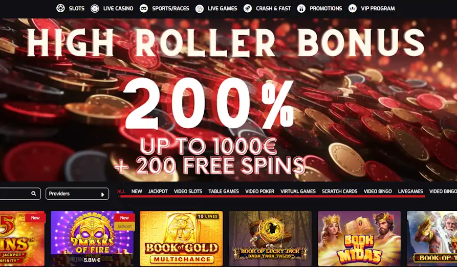 Royal Stars alt home Landscape screenshot image #1 for Royal Stars Casino