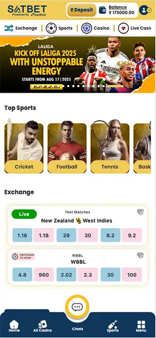 Sat Bet Casino mobile screenshot #1 Mobile Screenshot image #1 for Sat Bet Casino