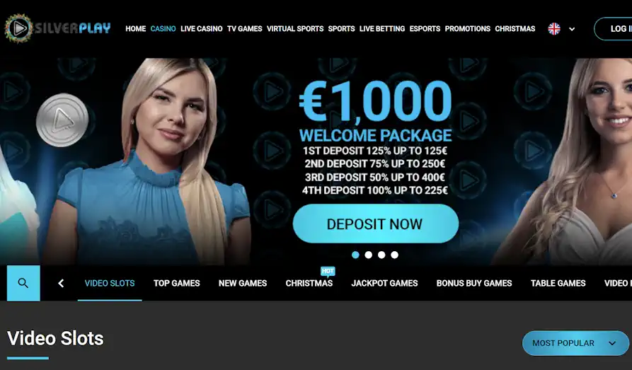 Main screenshot image for Silverplay Casino