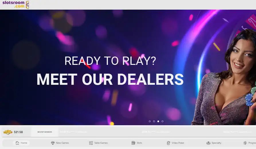 Main screenshot image for Slots Room Casino