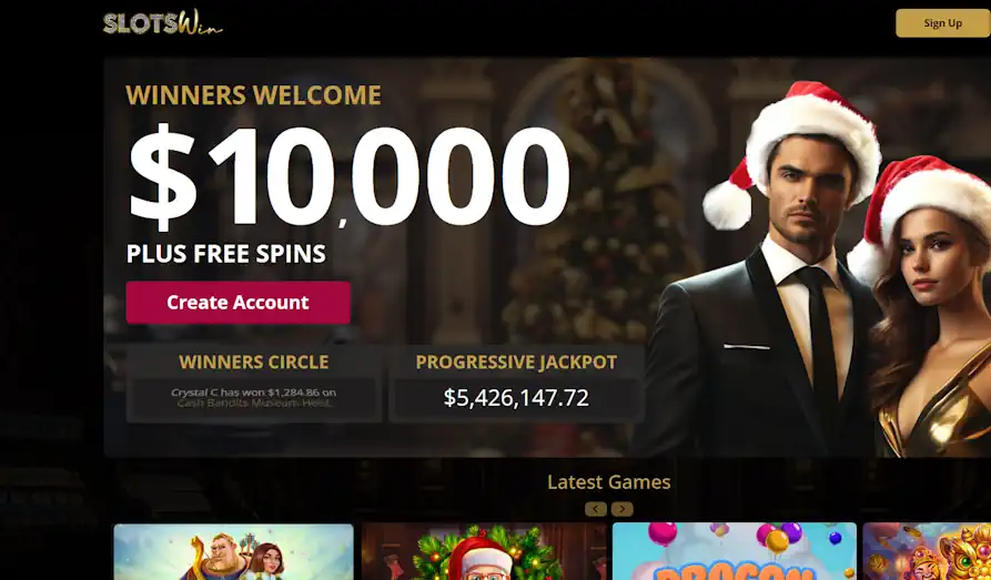 Screenshot image #1 for SlotsWin Casino