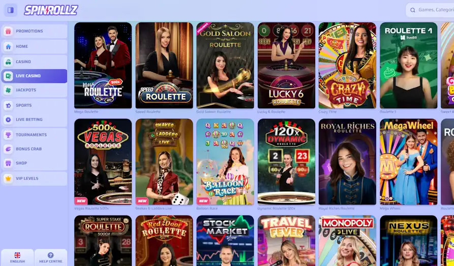 - Screenshot image #2 for Spin Rollz Casino