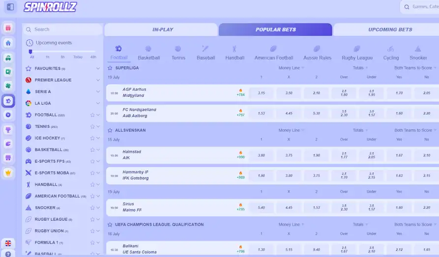 - Screenshot image #3 for Spin Rollz Casino